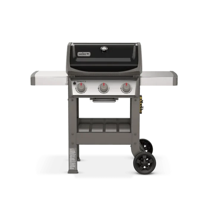 Weber Spirit II 2-Burner Propane Gas Grill in Black