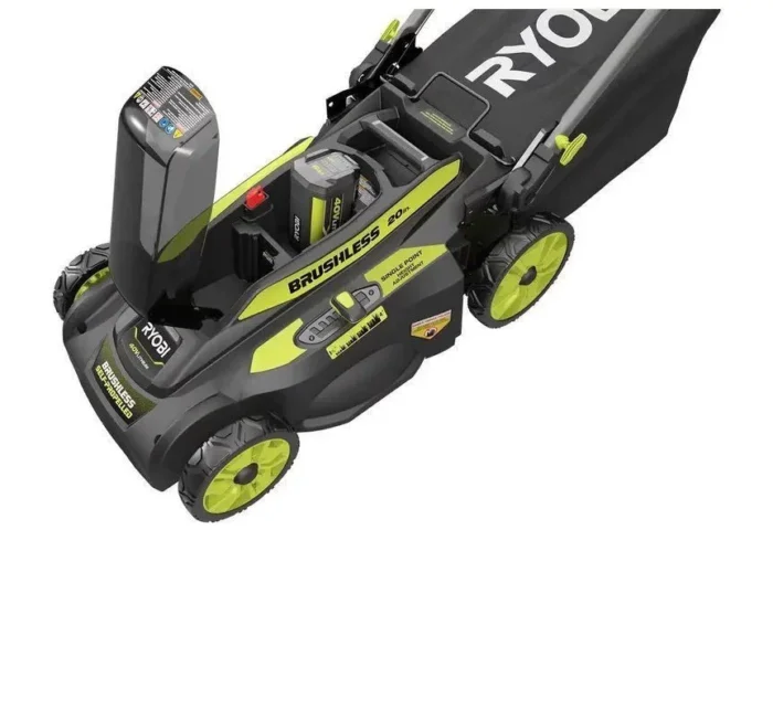 RYOBI 40V Brushless 20 in. Cordless Walk Behind Self-Propelled Lawn Mower with 6.0 Ah Battery & Charger - Image 5