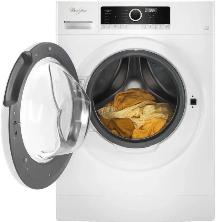 Whirlpool – 1.9 Cu. Ft. High Efficiency Stackable Front-Load Washer with Detergent Dosing Aid – White - Image 4