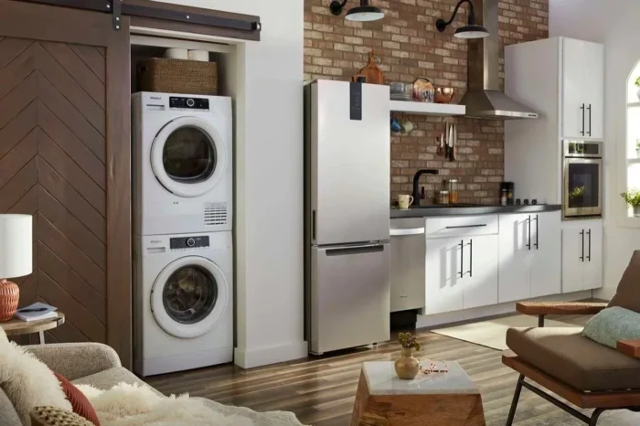 Whirlpool – 1.9 Cu. Ft. High Efficiency Stackable Front-Load Washer with Detergent Dosing Aid – White - Image 6
