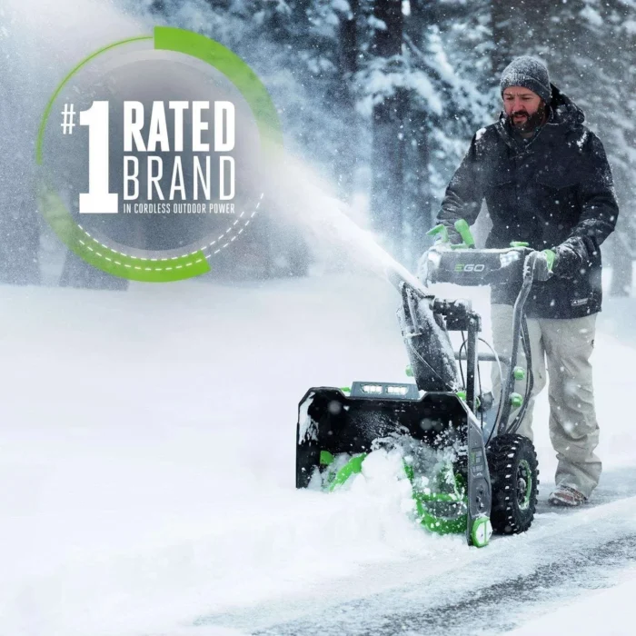 EGO Power+ SNT2405 24 in. Two stage 56 V Battery Snow Blower Kit (Battery & Charger) W/ TWO 7.5 AH BATTERIES - Image 3
