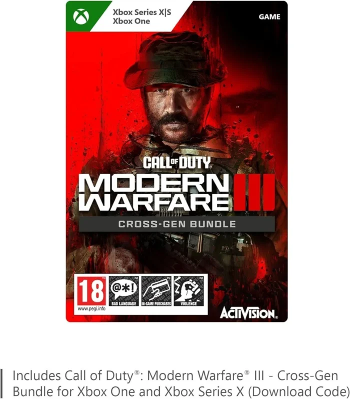 Xbox Series X – Diablo IV Bundle + Call of Duty: Modern Warfare III – Cross-Gen Bundle for Xbox One and Xbox Series X (Download Code) - Image 5