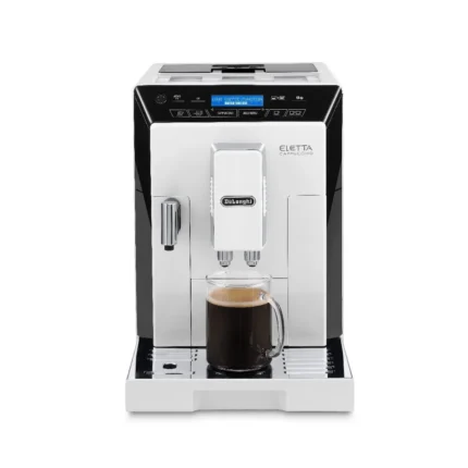 DeLonghi Eletta Cappuccino Super Automatic Espresso Machine (ECAM44660W / White)