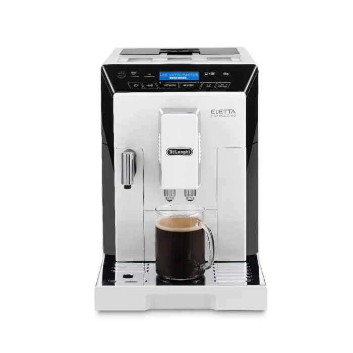 DeLonghi Eletta Cappuccino Super Automatic Espresso Machine (ECAM44660W / White)