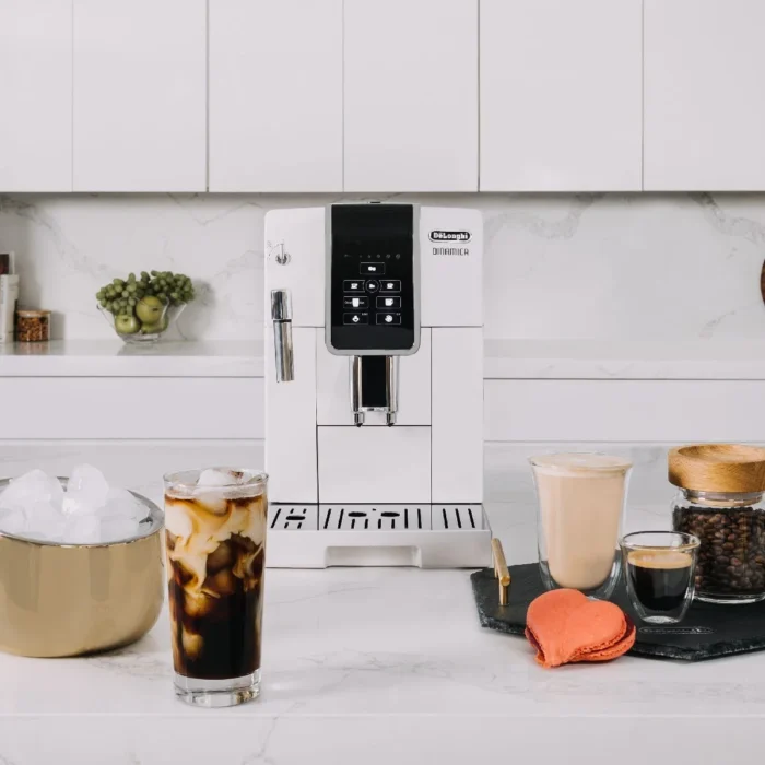DeLonghi Dinamica Super Automatic Espresso & Coffee Machine (ECAM 35020 W / White) - Image 3