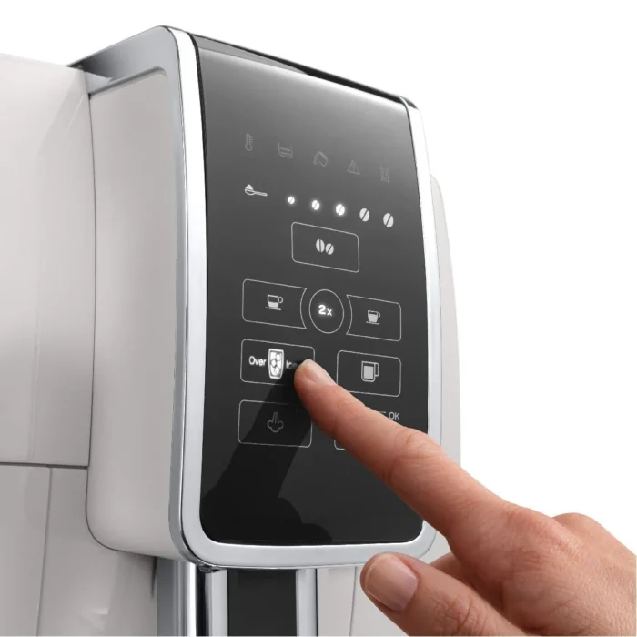 DeLonghi Dinamica Super Automatic Espresso & Coffee Machine (ECAM 35020 W / White) - Image 4