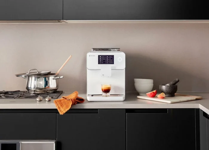 Terra Kaffe TK-01 Espresso Machine – White - Image 3