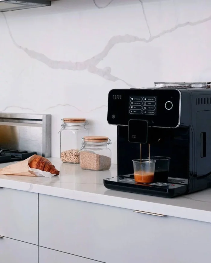 Terra Kaffe TK-01 Espresso Machine – Black - Image 4